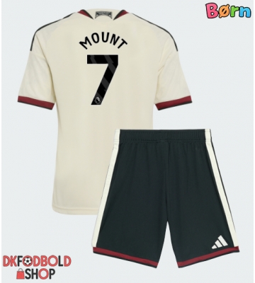 Manchester United Mason Mount #7 Tredje trøje Børn 2026-27 Kort ærmer (+ korte bukser)